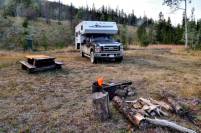 Forest Campground Vedan Lake